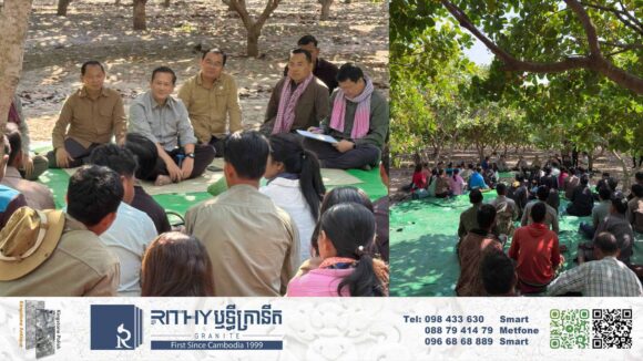 សម្តេច ហ៊ុន ម៉ាណែត កោតសរសើរសហគមន៍នៅខេត្តកំពង់ធំ រៀបចំផែនការ និងយុទ្ធសាស្រ្តលក់គ្រាប់ស្វាយចន្ទី