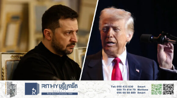 Trump ​ចោទ​អ៊ុយក្រែន​ជា​អ្នក​ទទួល​ខុស​ត្រូវ​ក្នុង​សង្គ្រាម​ជាមួយ​រុស្ស៊ី ហើយបង្ខំឲ្យបោះឆ្នោតជ្រើសរើសប្រធានាធិបតី