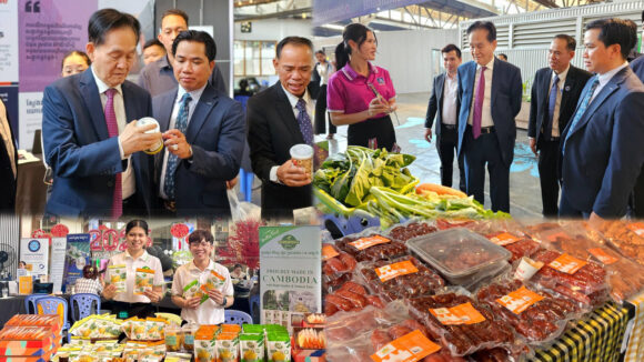 PR_Milliontimes សភាពាណិជ្ជកម្មកម្ពុជា រៀបចំពិព័រណ៍ពាណិជ្ជកម្មជីអេស១កម្ពុជា ៨៨៤ ដំបូងបំផុត ផ្ដល់ឱកាសឲ្យ SMEs ពង្រឹងផលិតកម្ម និងពង្រីកទីផ្សារ