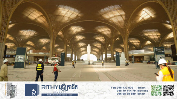 មហាសេដ្ឋី ពុង ឃាវសែ ចាយអស់ ១៦០០លានដុល្លារសាងសង់ព្រលានយន្តហោះតេជោ សម្រេចបាន ៩៥%