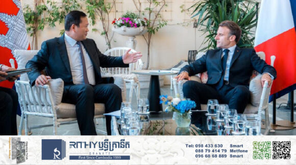 កម្ពុជា-បារាំង កំពុងរៀបចំផែនទីបង្ហាញផ្លូវលើកកម្រិតទំនាក់ទំនងទៅជា «ដៃគូយុទ្ធសាស្ត្រ»