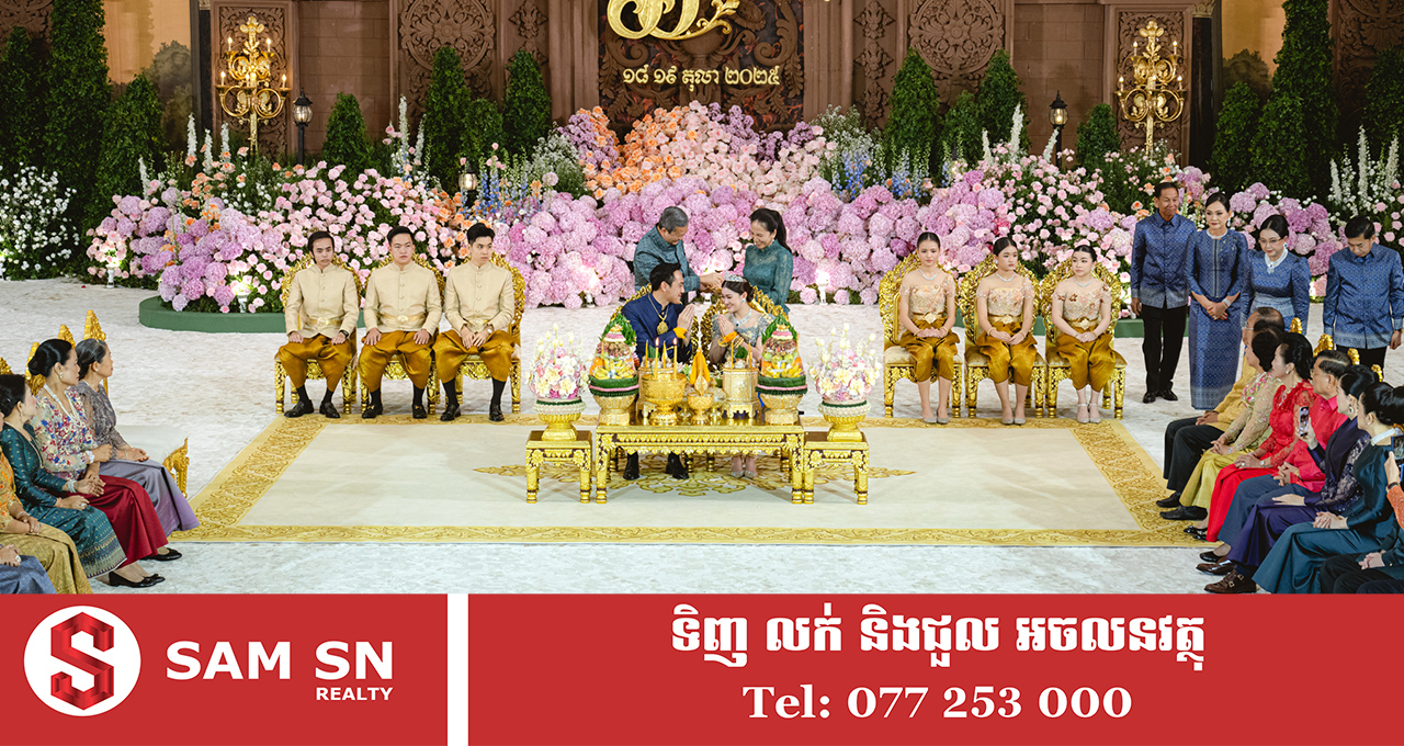 មង្គលការកូនស្រីម្ចាស់សាលាអន្តរជាតិ CIA ពោរពេញដោយប្រណីតភាព គ្រប់​ជ្រុងជ្រោយ​