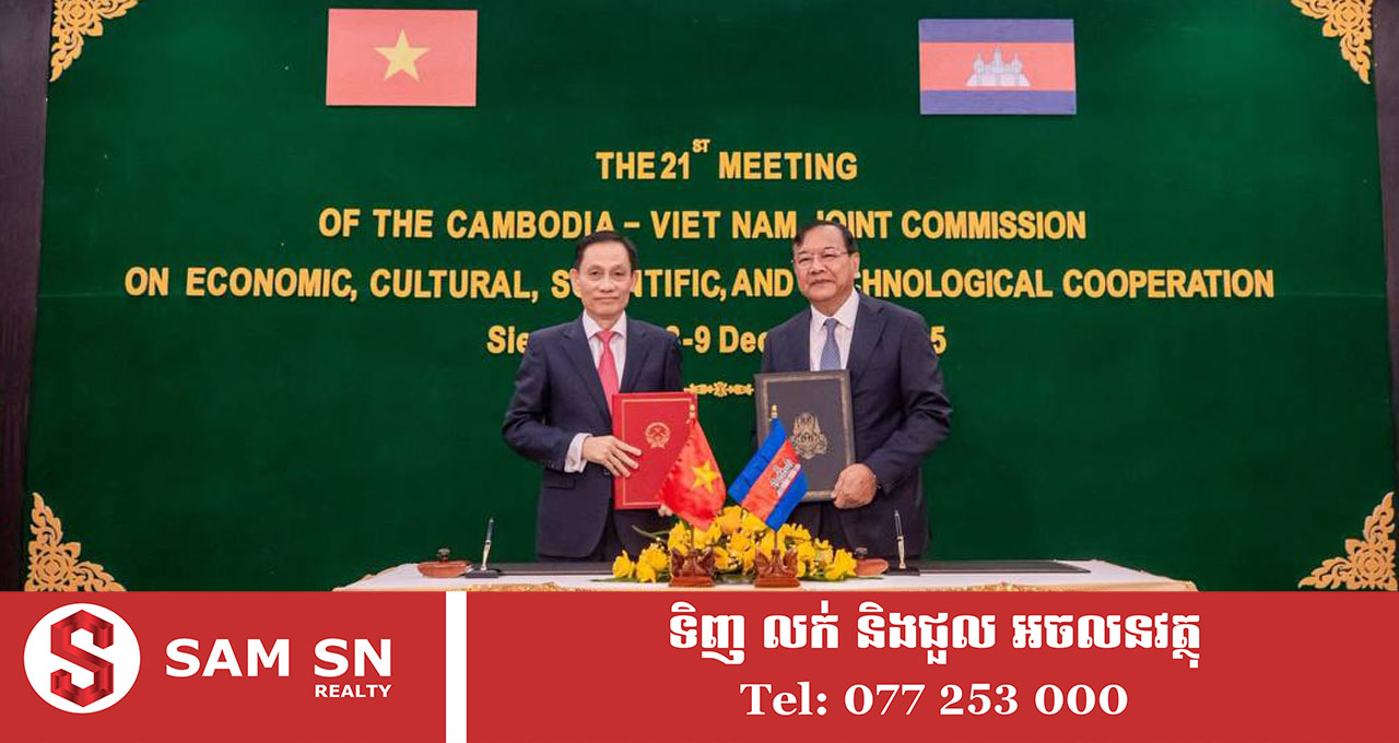 កម្ពុជា-វៀតណាម ឯកភាពរៀបចំគម្រោងដឹកជញ្ជូនតភ្ជាប់រវាងប្រទេសទាំងពីរ ពិសេសច្រករបៀងសេដ្ឋកិច្ចភាគខាងត្បូង
