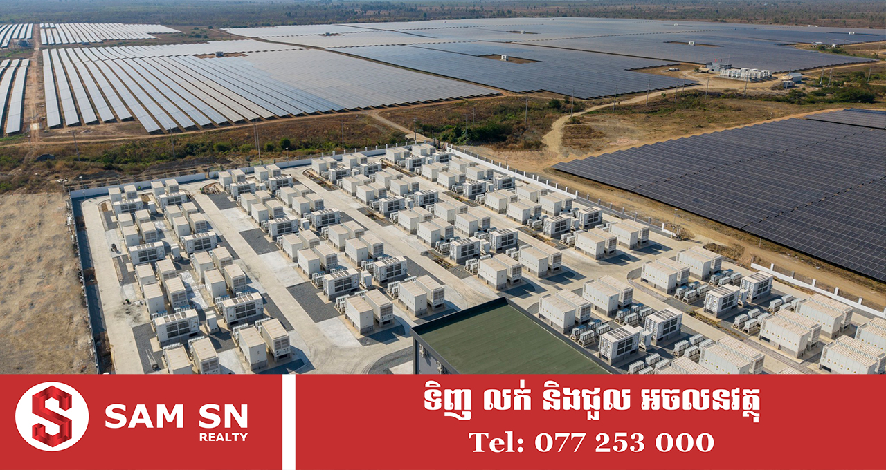 BatterStorage12 គម្រោងស្តុកថាមពលអាគុយ (BESS) ធំបំផុតនៅកម្ពុជា បើកដំណើរការជាផ្លូវការ