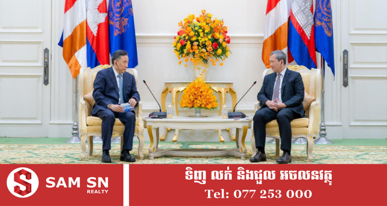 ក្រុមហ៊ុន CCCC បង្ហាញបំណងពង្រីកការវិនិយោគបន្ថែមនៅកម្ពុជា