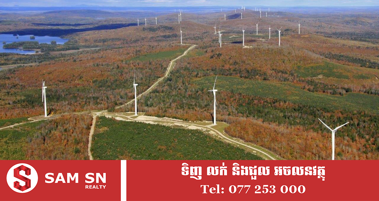 គម្រោងសាងសង់ស្ថានីយផលិតថាមពលអគ្គិសនីដើរដោយថាមពលខ្យល់ នៅក្រុងសែនមនោរម្យ សម្រេចវឌ្ឍនភាព ២០%