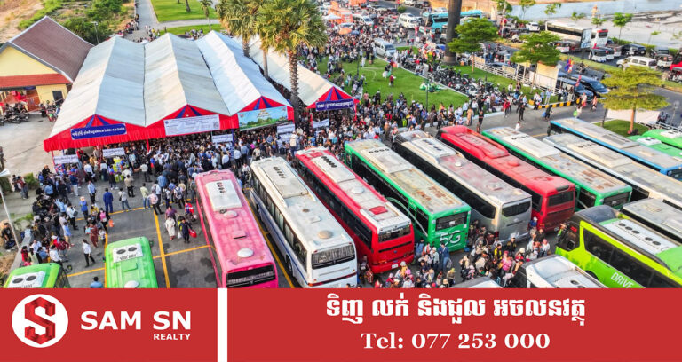 ចូលឆ្នាំខ្មែរពលរដ្ឋជិត ១២ម៉ឺននាក់ ធ្វើដំណើរតាមរថយន្តក្រុងសាធារណៈដោយឥតគិតថ្លៃ