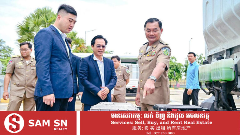 អភិបាល​ខេត្ត​កំពង់ស្ពឺ ​លើកទឹកចិត្ត​ឱ្យ​ពលរដ្ឋ​ងាក​មក​ប្រើប្រាស់​រថយន្ត​អគ្គិសនី​