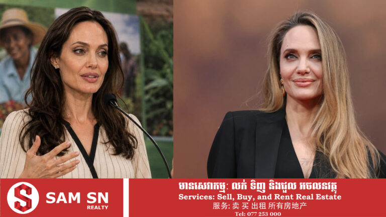 Angelina Jolie ចេញសារ​រំលឹក​ខួប​មួយឆ្នាំ នៃការចាប់ផ្តើមសង្គ្រាមនៅតាមបណ្តោយព្រំដែនកម្ពុជា