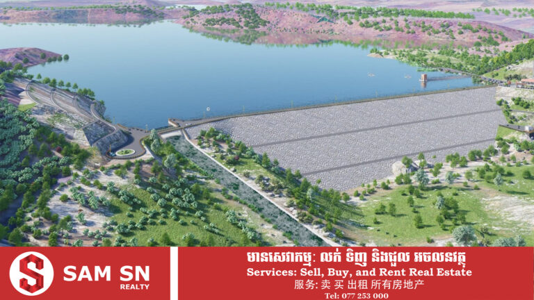 គម្រោង​ស្ទឹង​ឃ្លៀច​ ​រំពឹង​ផ្គត់ផ្គង់​ទឹក​ស្រោចស្រព​ ៤​ម៉ឺន​ហិកតា​ ​និង​ពង្រឹង​សន្តិសុខ​ទឹក​